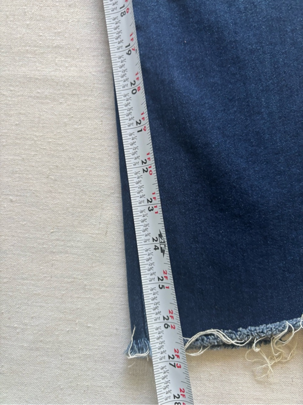 Mother The Hustler Ankle Fray Jeans Home Movies Wash 26 High Rise Flare - Picture 10 of 11